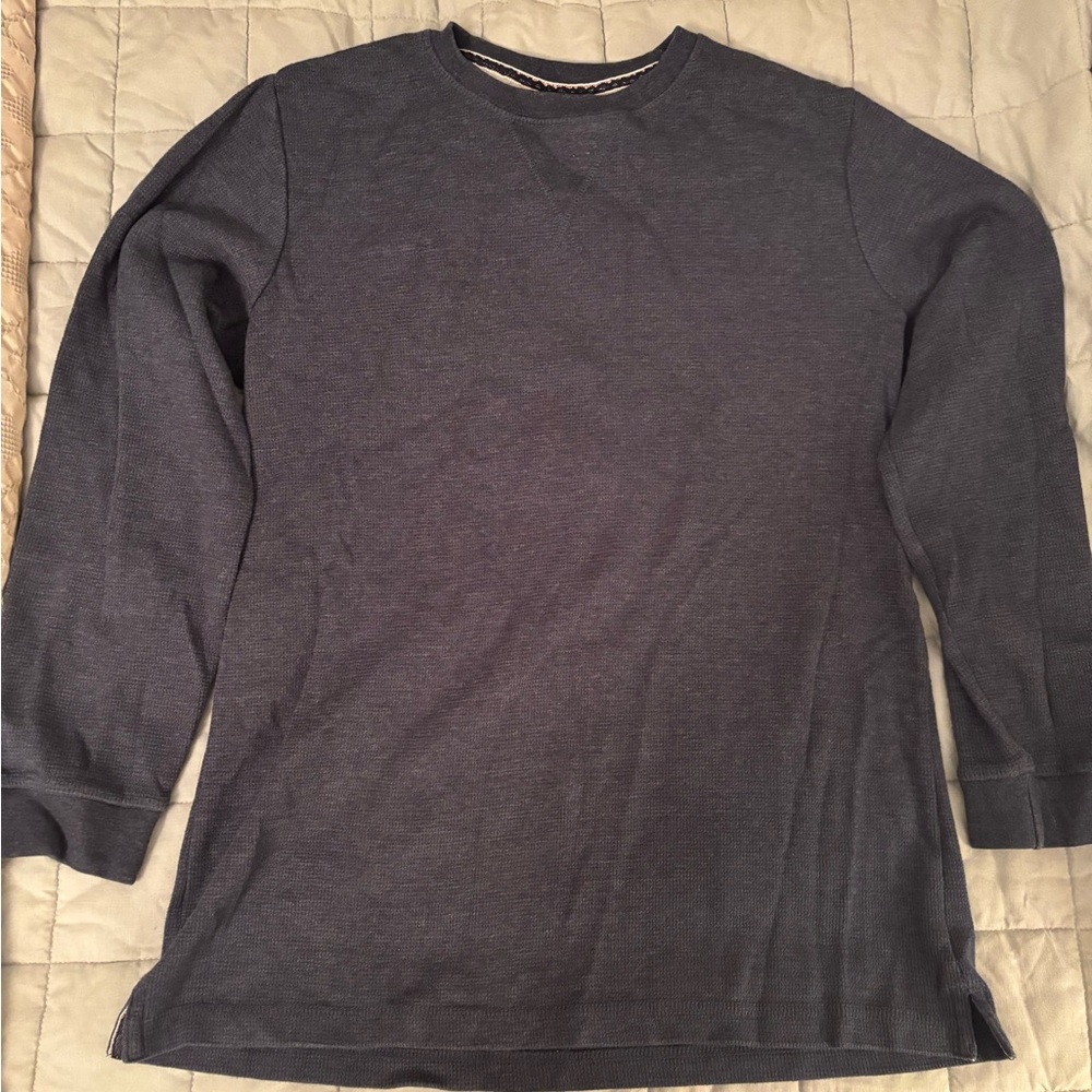 Weatherproof Men's Charcoal Long Sleeve Tee
